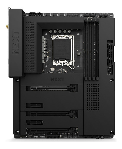 Placa madre Nzxt N7 Z790 negra Ddr5 Atx Wi-Fi Lga1700