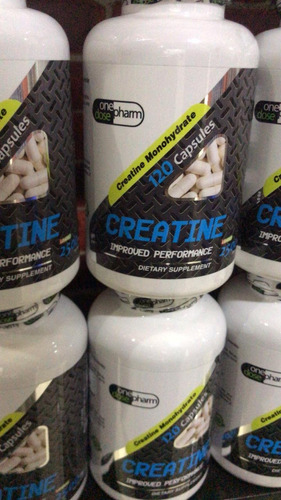 Creatina De 120 Cápsulas Suplementos Rans