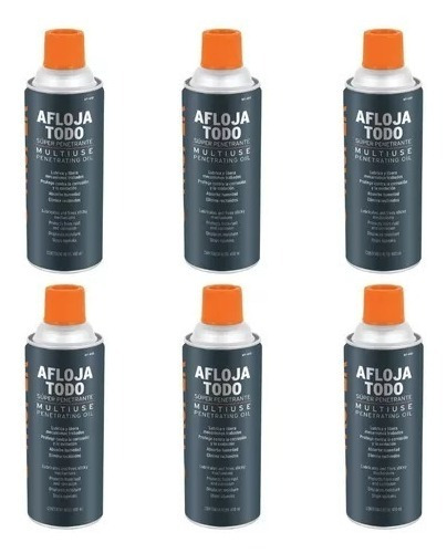 Lubricante En Aerosol Aflojatodo 400ml Truper 13471 (6 Pzs)