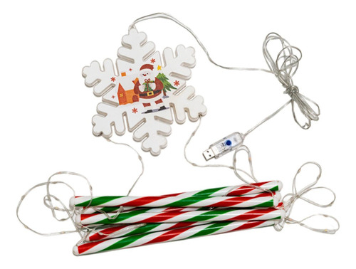 W Luces Navideñas, Luces Colgantes Con Forma De Escalera,