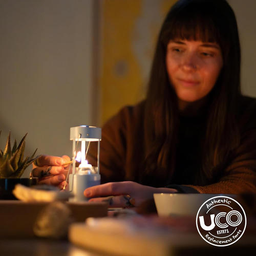 Kit De Velas Uco, Para Linternas, 3.5 Pulgadas, 3 Piezas