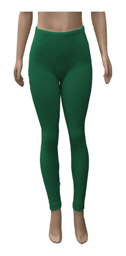 Imagem 8 de 9 de Kit 3 Calça Fusô Canelado Lã Tricô Feminino Masculino