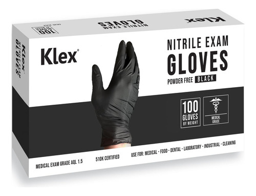 Guantes Para Limpieza  Guantes De Examen De Nitrilo Klex: Gr