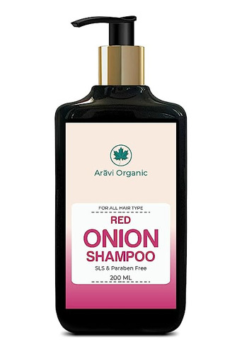 Aravi Organic Onion Hair Fall Shampoo For Hair Growth & Hair