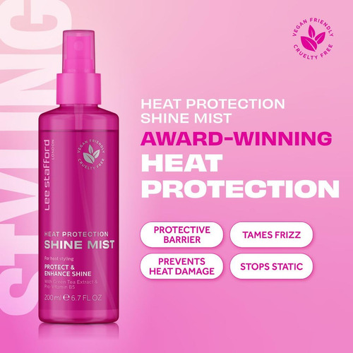 Spray Protector Contra El Calor Para El Cabello Lee Stafford