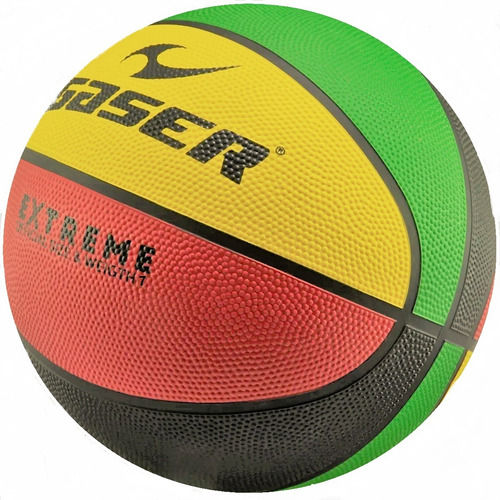 Balón Basketball Extreme Multicolor No. 7 Gaser