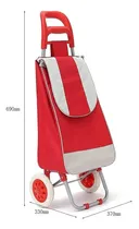 Comprar Carrito De Compra Plegable Cesta Rodante Para Hacer Mercado