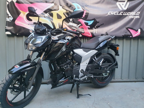 Imagen 13 de 16 de Tvs Rtr 160 Led Gps 17 Hp Cycle World Dólar Billete Al 26/5