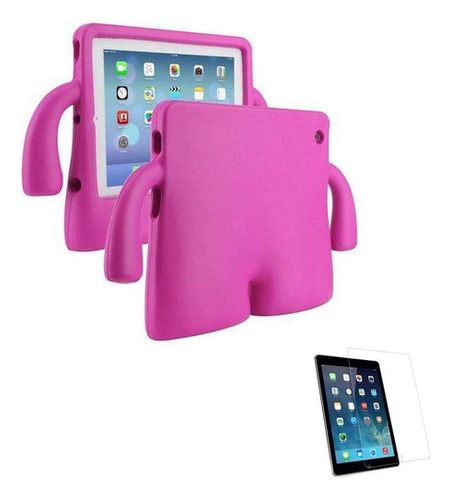 Capa Infantil Galaxy Tab A7 T220/t225 8,7 /pel Vidro -rosa