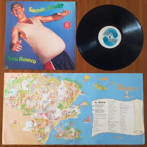 Lp Seu Boneco Sacode Brasil Disco De Vinil 1992 Com Encarte