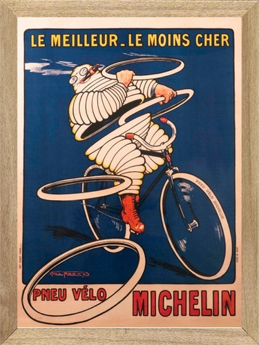 Bicicletas Michelin Cuadros  Publicidad Carteles      X280