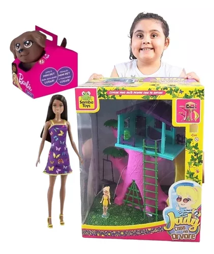 Barbie O Filme - Conjunto Chelsea e Casa da Arvore - Mattel