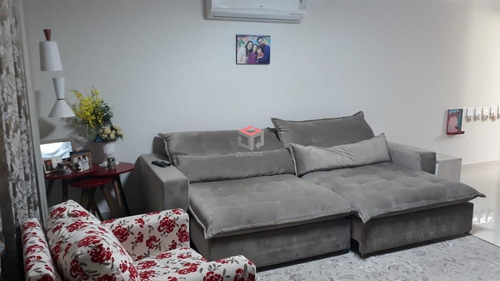 Imagem 3 de 30 de Sobrado À Venda, 3 Quartos, 3 Suítes, 3 Vagas, Scarpelli - Santo André/sp - 94261