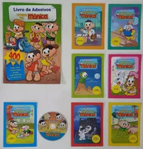 Comprar Kit 7 Livros Turma Da Mônica + 400 Adesivos Turma Da Mônica