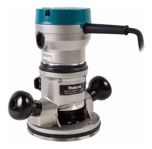 Imagen 2 de 3 de Router Electrónico Makita Rf1100 De 12mm (1/2 ) 2 Hp