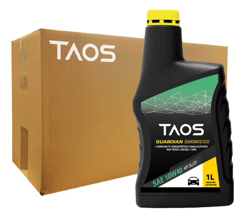 Aceite Taos Semisintético 10w-40 1 Lt (caja De 12 X 1 Lt)