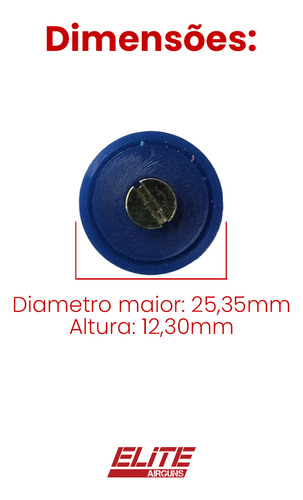 Bucha Gamo 68 Gamatic Elite Airguns cor Azul