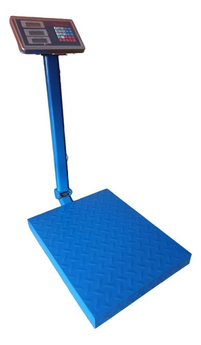 Balanza Industrial 300 Kg - Base Azul Con Brazo