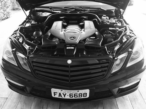 Mercedes-benz Classe E 63 Amg Envelopado Recente Vinho Fosco
