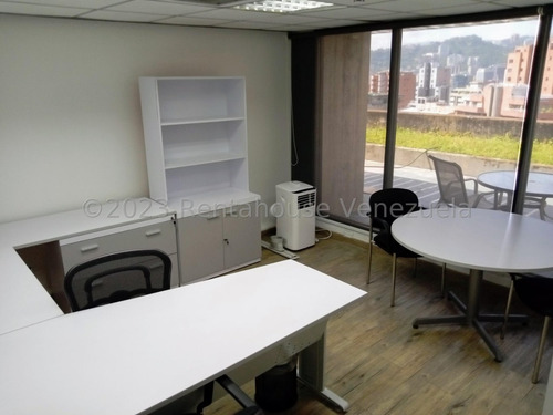 ¡oficina Maravillosa En Piso Pent-house, Torre Emblematica! - El Rosal // El Rosal, Av. Venezuela // Luis Gómez, Mls 24-1656