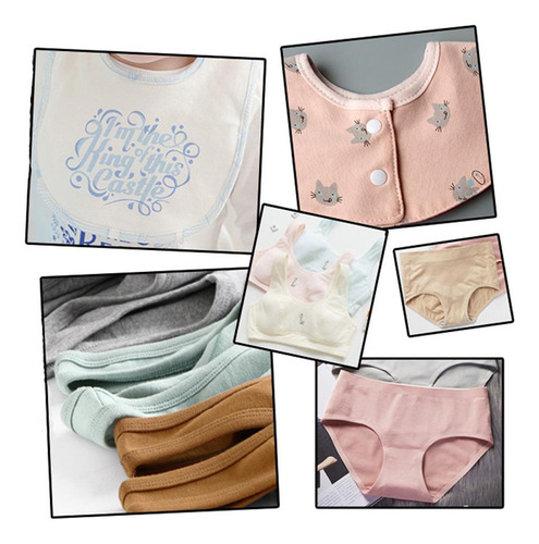4 Rolos De Roupas De Artesanato Com Fita Elástica De