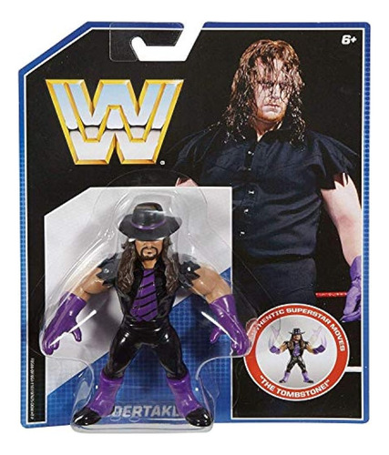 Colección Wwe Retro The Undertaker Action Figure 4.5 Pulgada