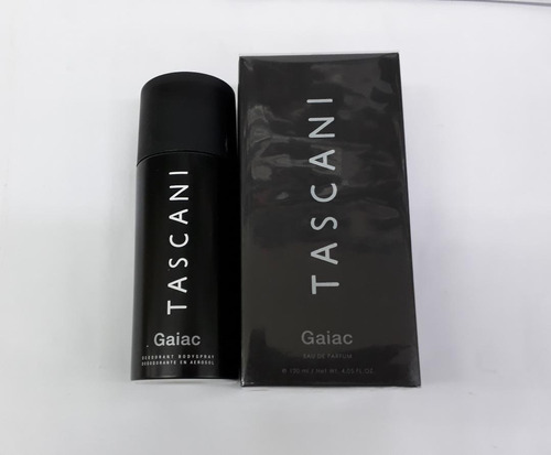 Perfume Tascani Gaiac X 120 Ml + Desodorante X 150 Ml