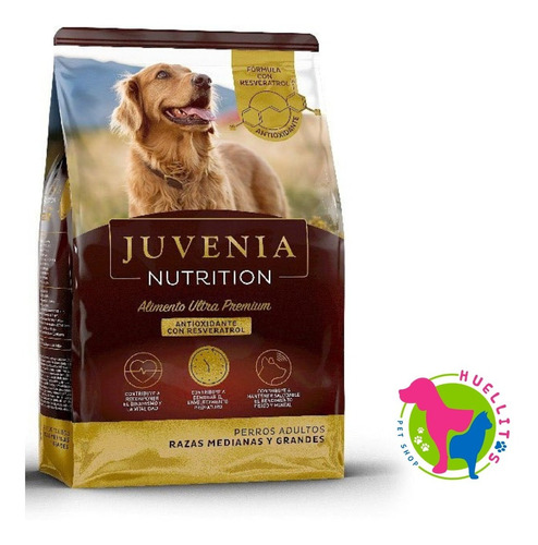 Juvenia Nutrition Resveratrol Mediano/grande X 3kg- E/g Z/o