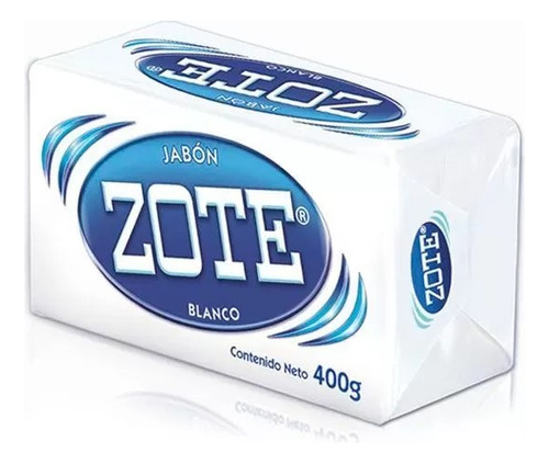 Pack De 3 Jabónes De Lavandería En Barra Zote Blanco 400g