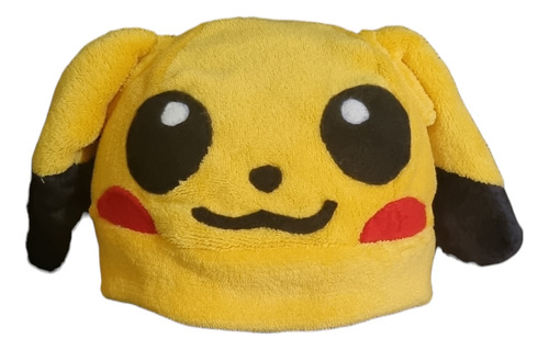 Gorro Kawaii Micropeluche Pokemon Pikachu