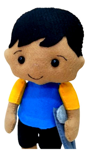 03 Bonecos Educativos Inclusão Altista Símbolo Do Autismo