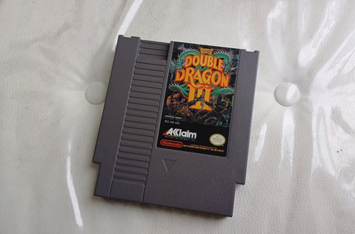 Cartucho Double Dragon 3 Original Nes Nintendinho Impecável