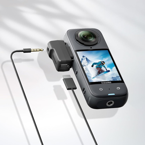 Adaptador De Micrófono Insta 360 X4 Para Accesorios Tipo C