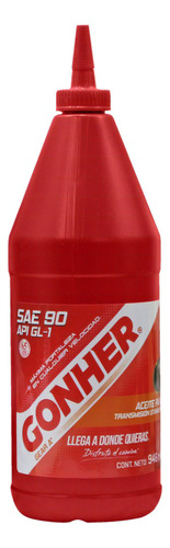 Botella Aceite Transmisión Estandar Sae 90 Api Gl-1 946 Ml