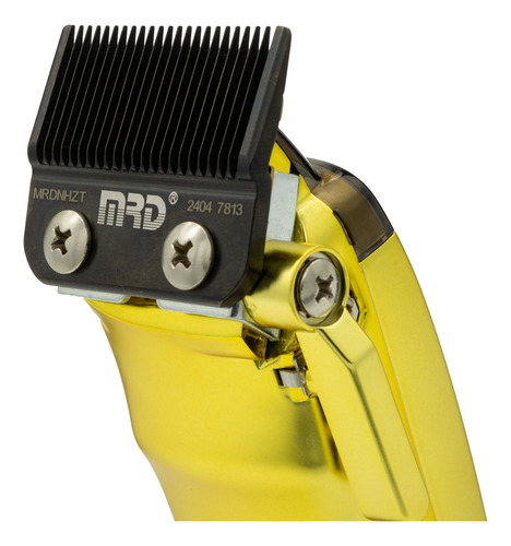 Barberia Set Clipper Trimmer Mrdpro Smartbrain Dorado 12c