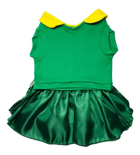 Imagem 3 de 9 de Roupa De Cachorro Pet Vestido - Chiquinha