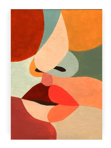 Imagen 1 de 2 de Cuadro Decorativo Decoholic Labios