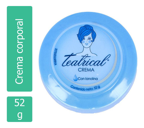 Teatrical Crema Con Lanolina Tarro Con 52 G