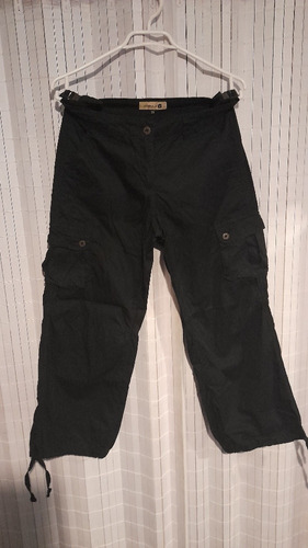 Pantalón Negro 3/4 Umbrale Talla 38 Usado