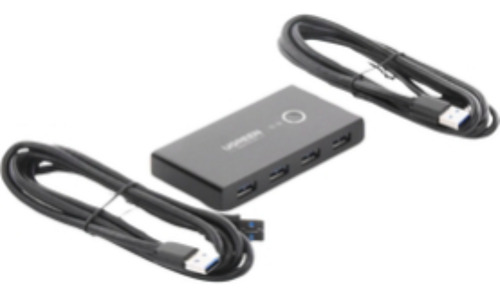 Conmutador Usb Para Compartir 4 Puertos Usb 3.0 A 2 Pc Ìs |