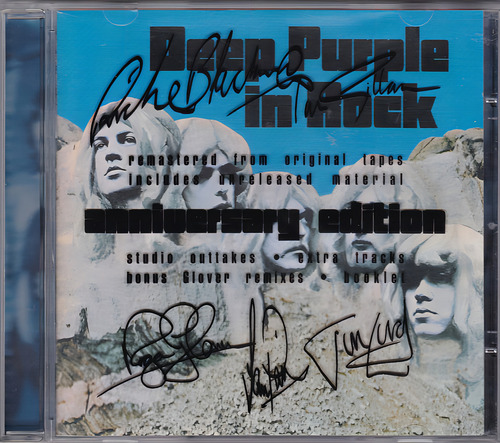 CD Deep Purple - In Rock - Anniversary Edition - Remastered