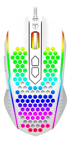 Mouse Gamer T-dagger Imperial T-tgm310 Rgb 7200dpi - Blanco