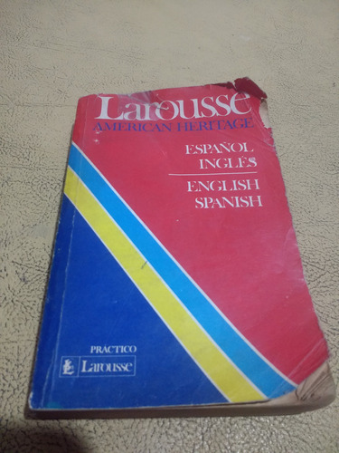 Diccionario Larousse Español - Ingles America Heritage 1987