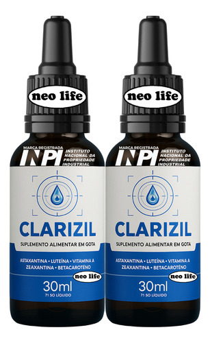 1 Clarizil 30ml Original - Envio Rápido - Loja Oficial Chega Amanha