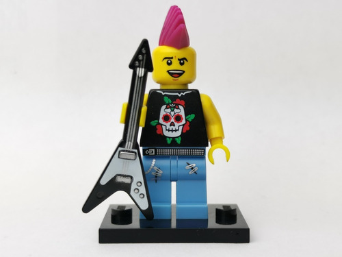 Lego Minifiguras Serie 4 Punk Rocker #4 8804 Oferta!!!!