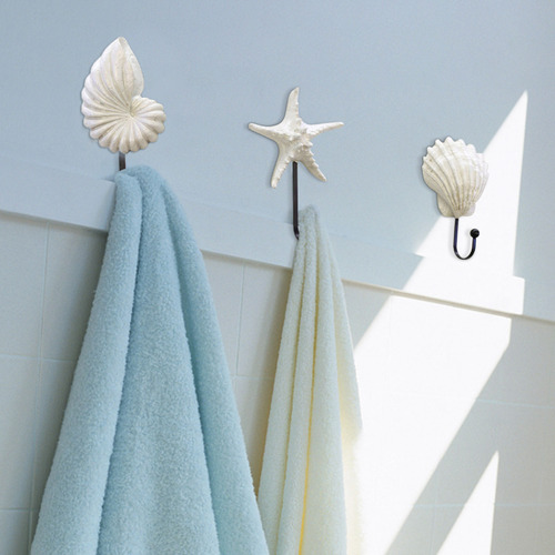 Perchero De Resina Para Colgar En La Pared, Estilo Mediterrá