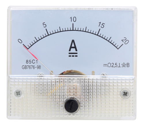 Circuito Eléctrico Con Cabezal De Puntero Dc Ammeter 85c1 0-