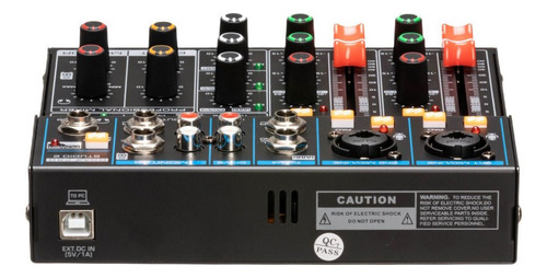 Onax Pro Studio2 Mixer Audio Streaming Podcast Interface Usb Color Negro