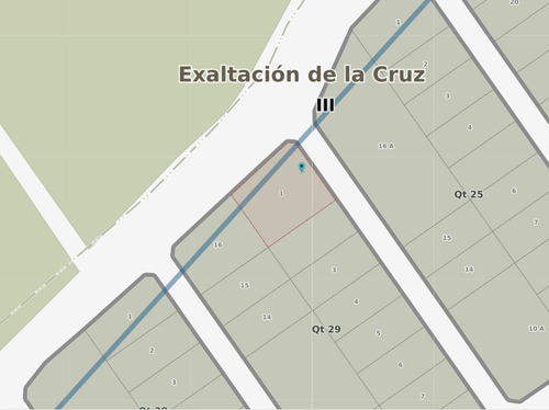 Imagen 6 de 7 de Venta Terreno 1532 Metros Cuadrados Molino Blanco Exaltacion De La Cruz