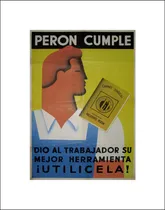 Comprar Perón Cuadros Posters Carteles Publicidades  M355